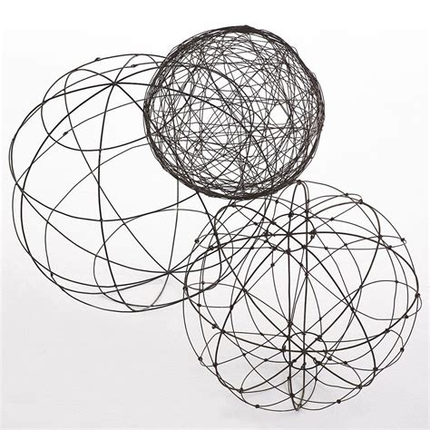 metal mesh sphere ideas